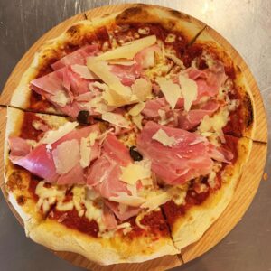 Pizza au jambon blanc Truffé