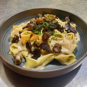 Pappardelle aux gésiers de canard