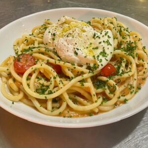 Linguine  aux tomates cerise