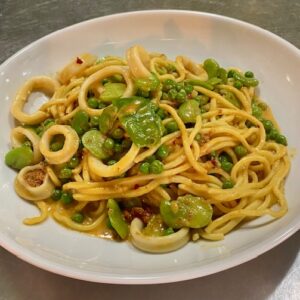 Spaghetti aux calamars