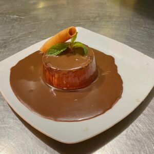 Pana cotta "After eight"